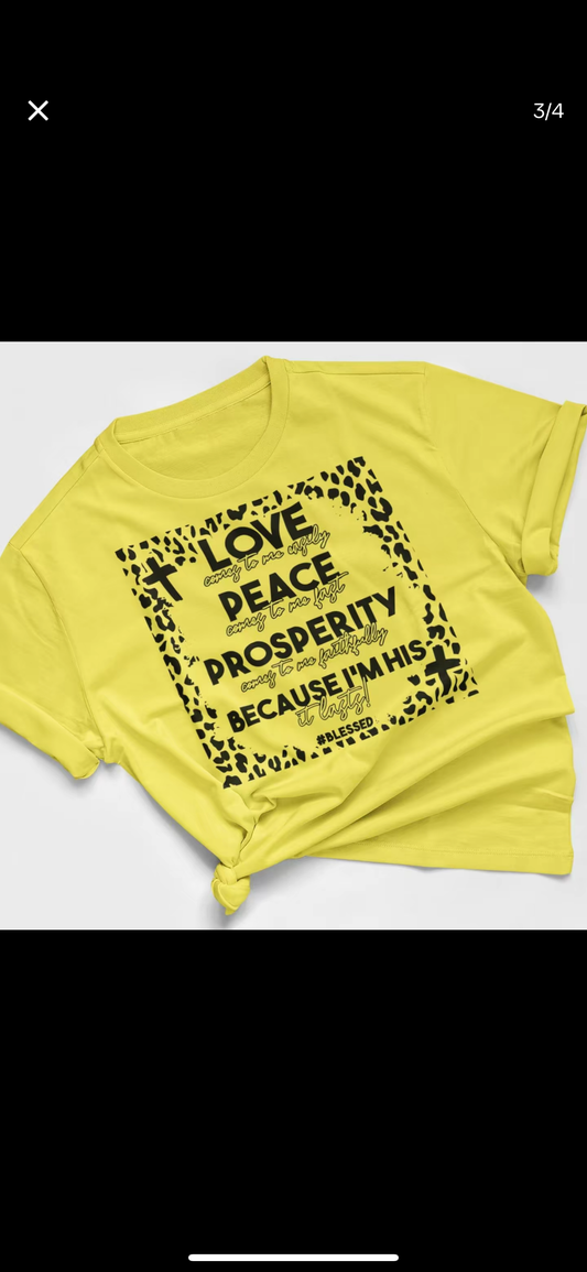 Love Peace Prosperity